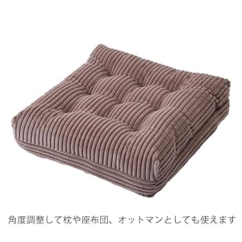 【状態良★】カインズ 2点セット 座布団にもなる背もたれイス F-Lepoco 状態良☆】カインズ 2点セット 座布団にもなる背もたれイス F